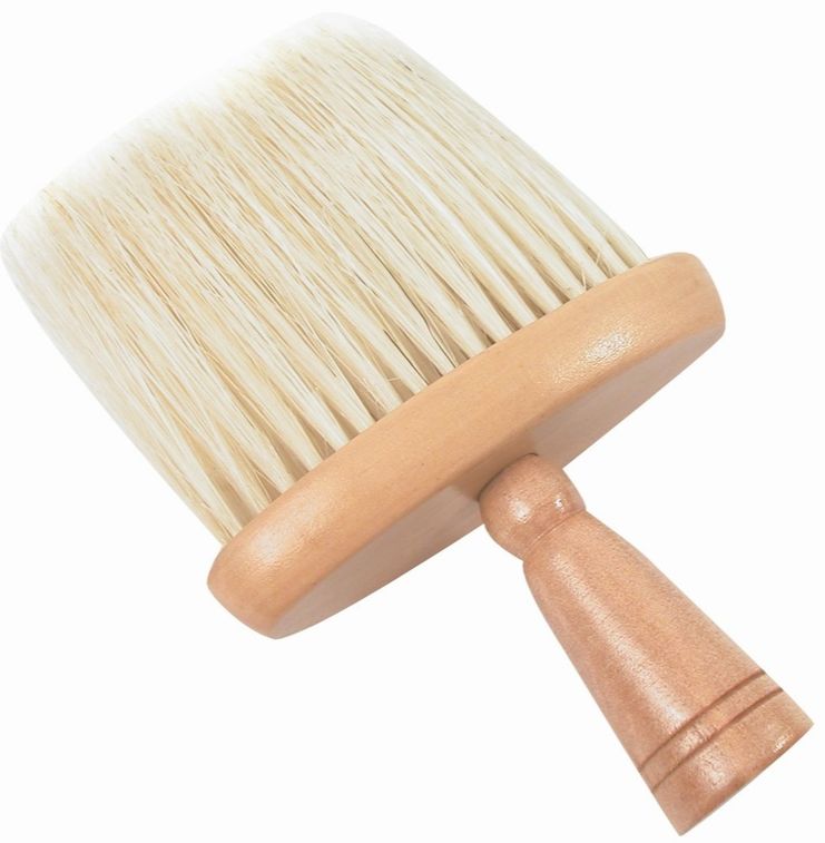 Classic Wide Neck Brush - Extra thick natural bristles