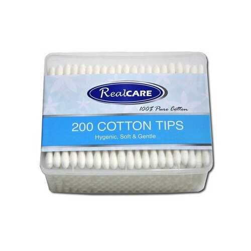 Real Care Cotton Tips 200pk