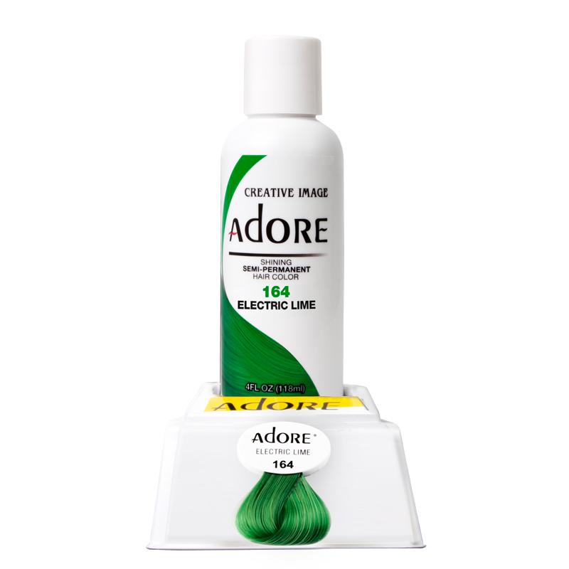 Adore Semi Permanent Hair Color - Electric Lime - 164
