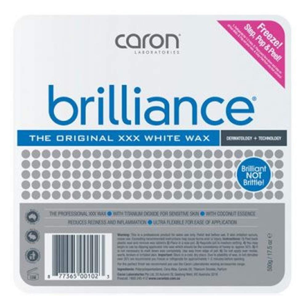 Caron Brilliance XXX White Hard Wax - 500g