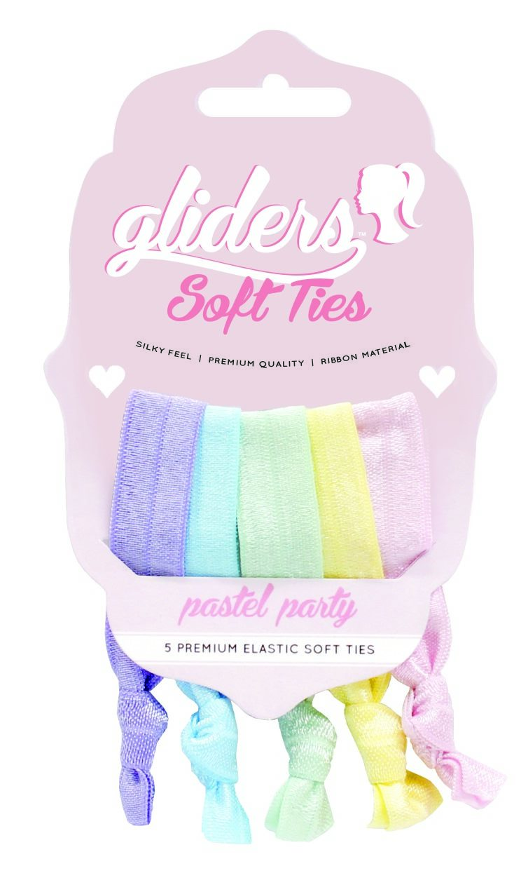 Gliders Softies Pastel Party 5pk