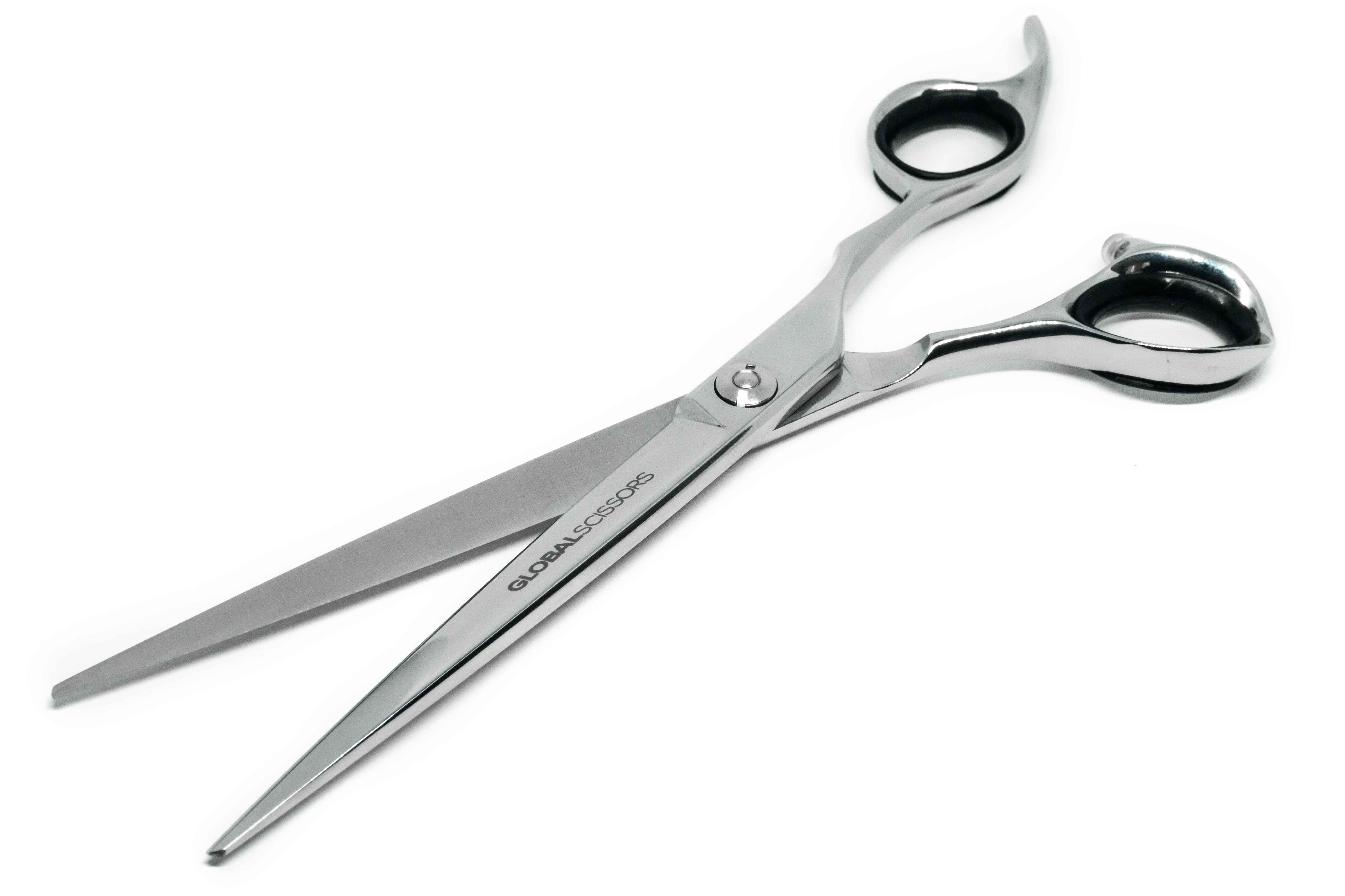 Global Scissors Nishtar 6.8 inch Cutting - Note: centre screw is black